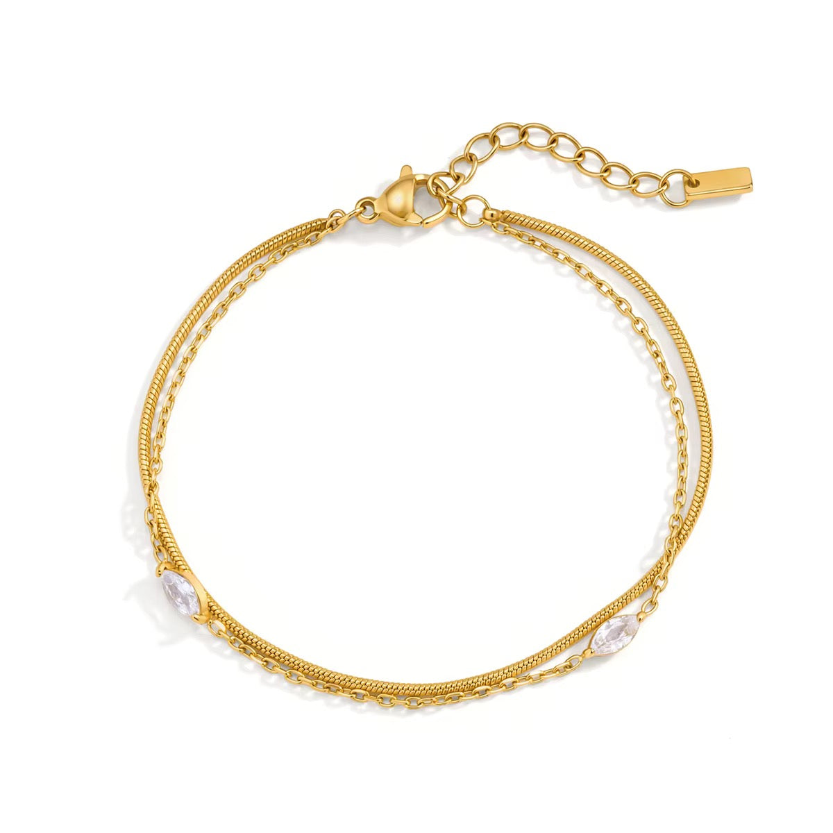 Milly armband goud