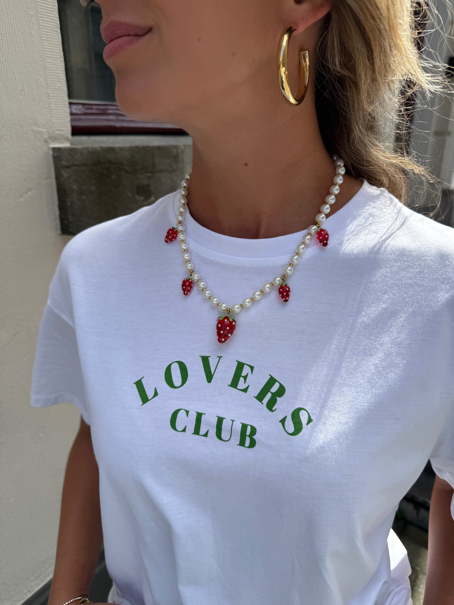 Strawberry ketting