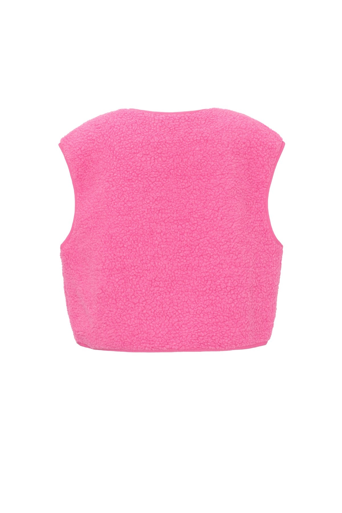 Teddy gilet Pink