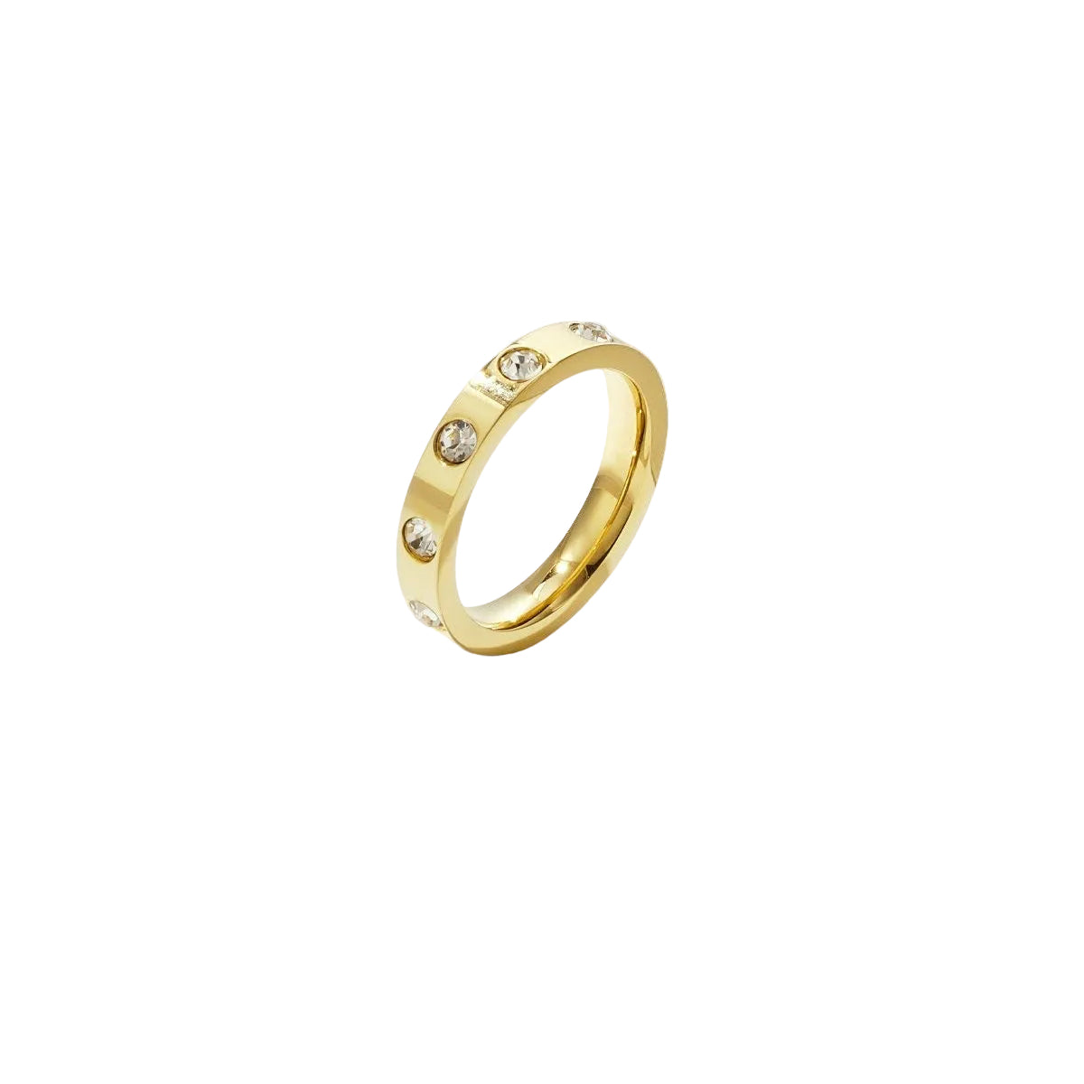 Lilo ring goud/diamond