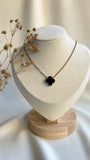 Belle ketting goud/zwart