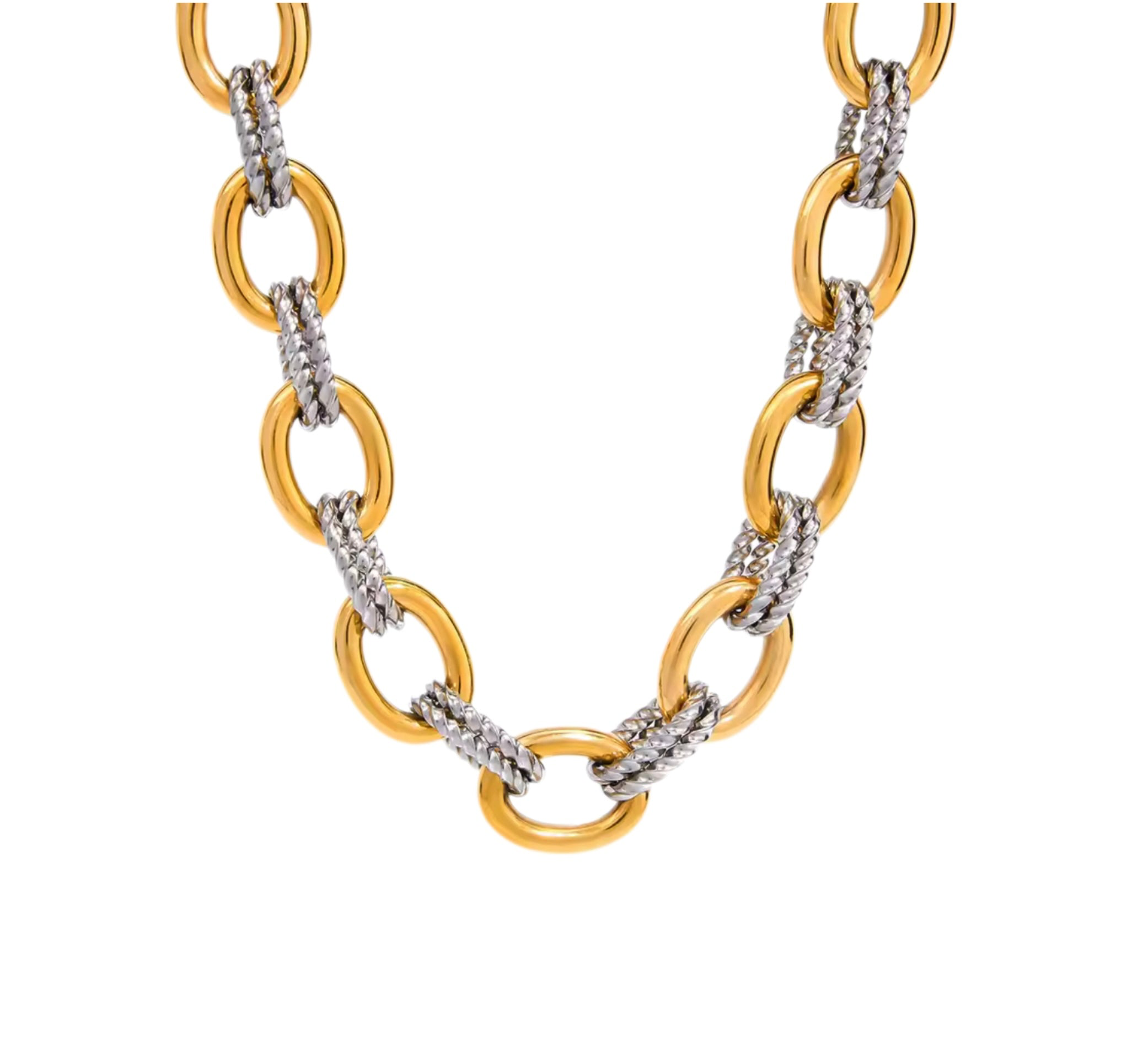 Viva ketting zilver/goud