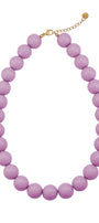 Lilly kralen ketting paars