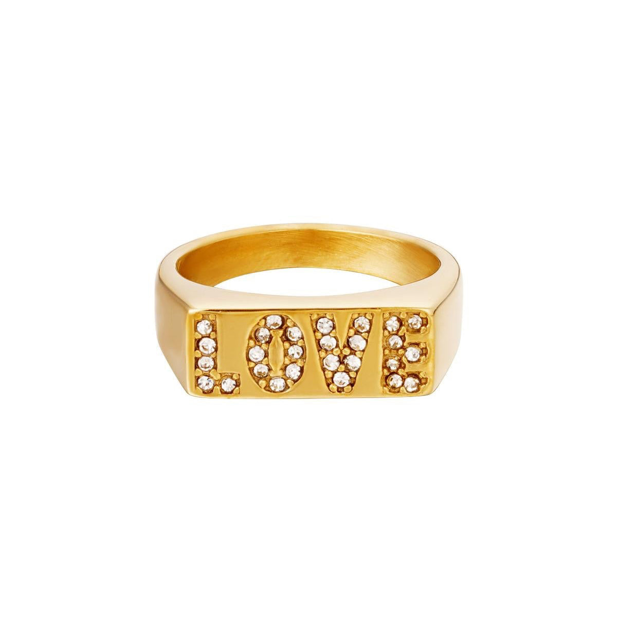 Love ring goud