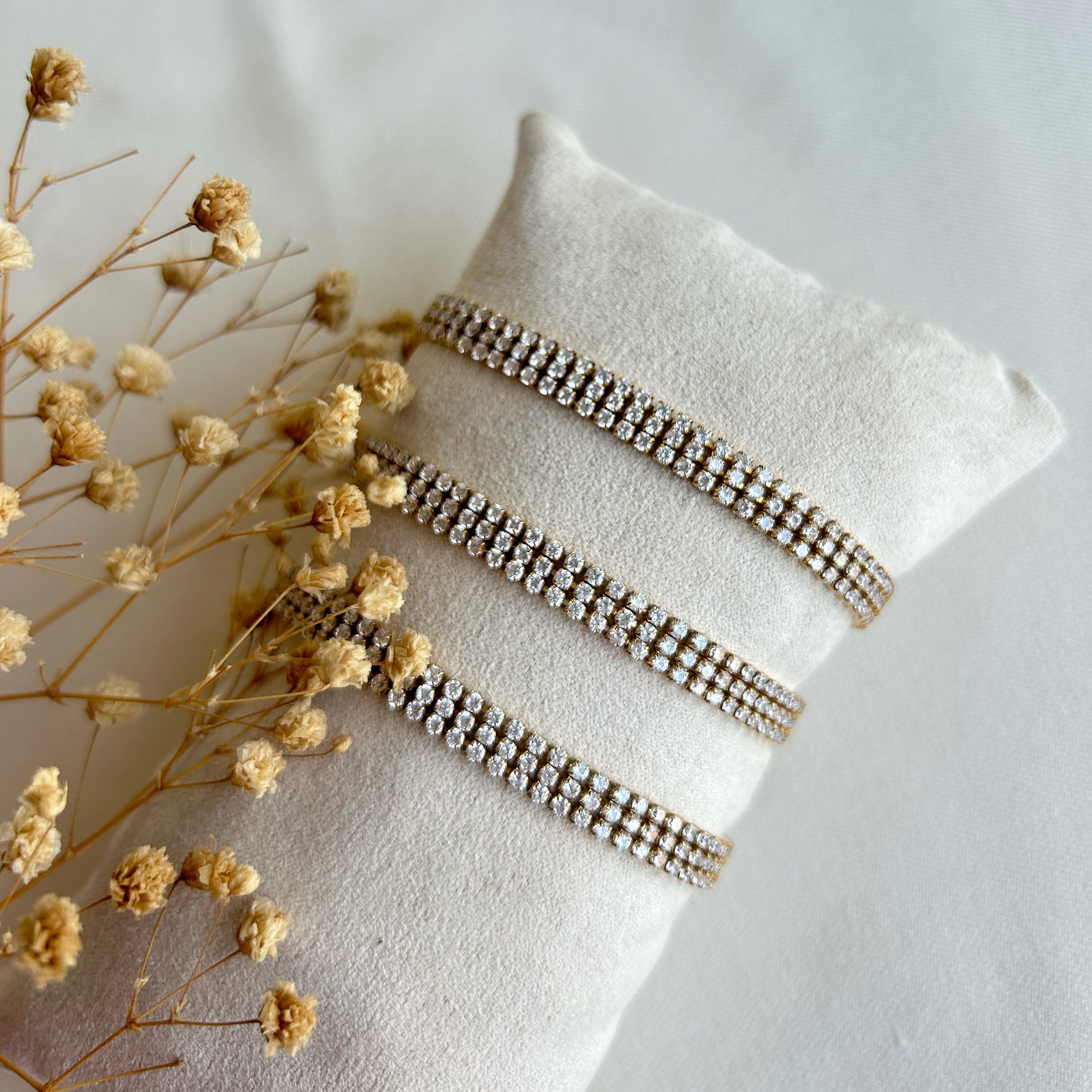 Loré diamond armband goud