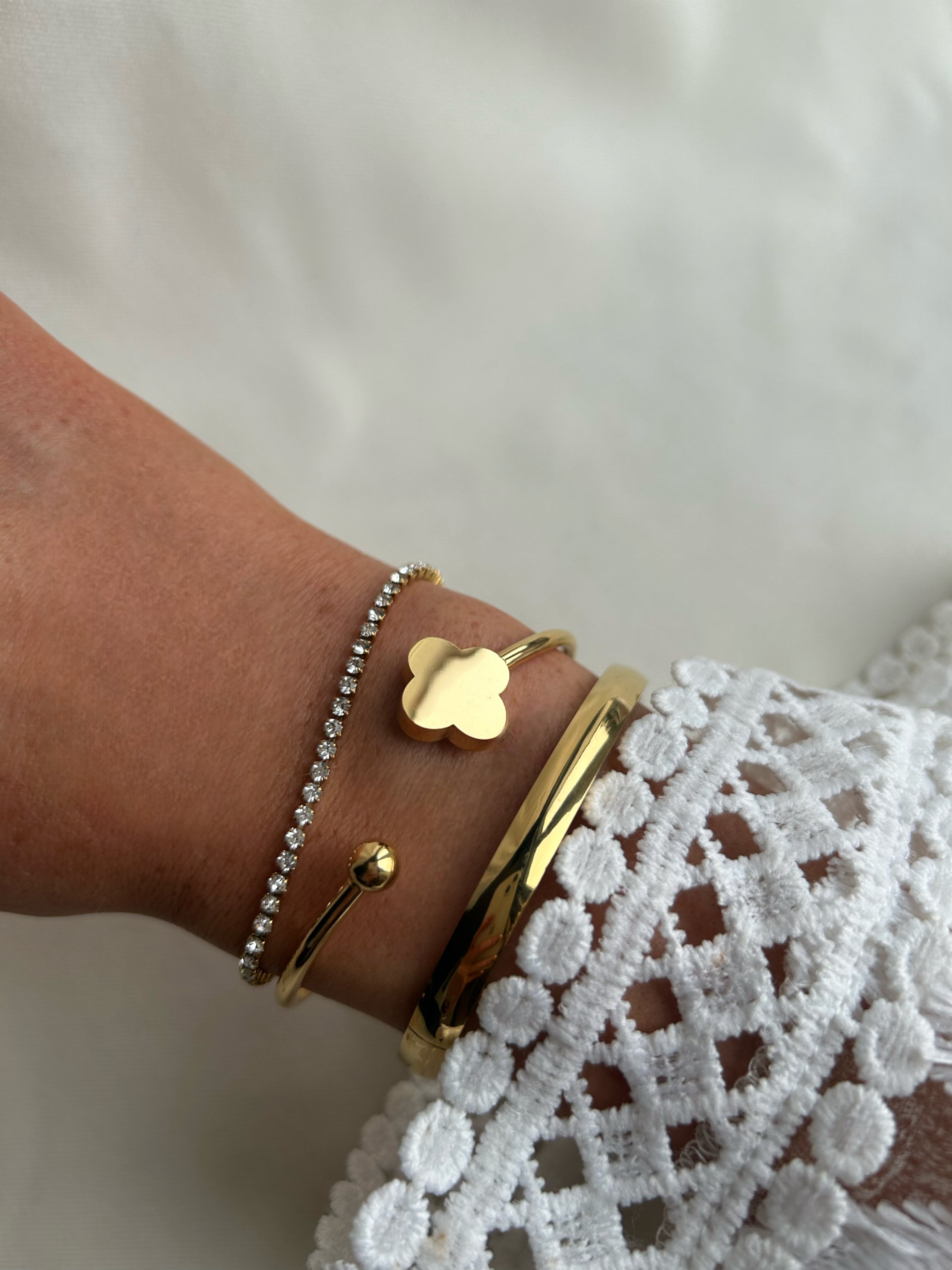Shine girl set goud